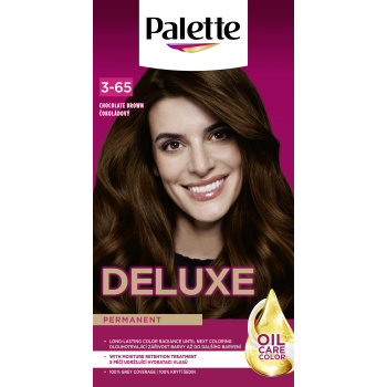 Schwarzkopf Palette Deluxe barva na vlasy, čokoládová 3-65 (750)