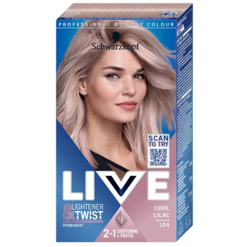 Schwarzkopf Live barva na vlasy 104 Cool Lilac