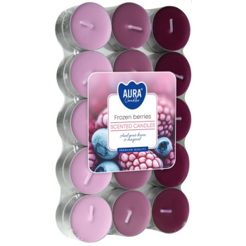 Aura čajová vonná svíčka mražené ovoce 30 ks
