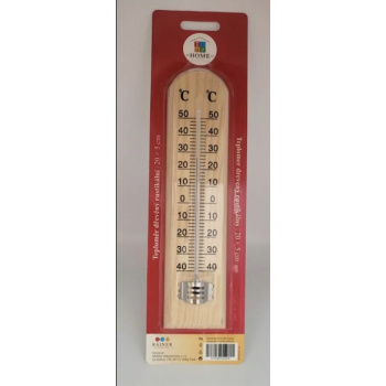 Tidy Home dřevěný rustikální teploměr pokojový 20 cm