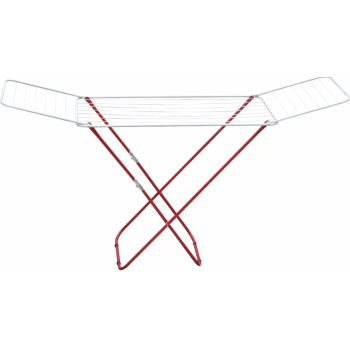 Tidy Home sušák na prádlo kovový červený, 18 m