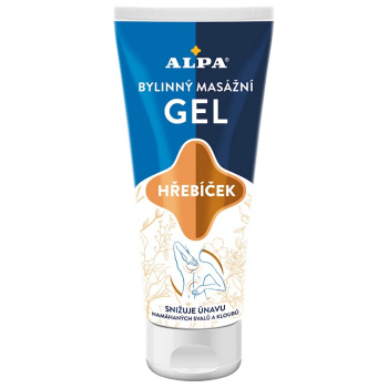Alpa Hřebíček bylinný masážní gel 100 ml
