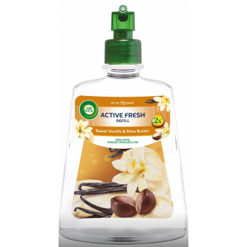 Air Wick Active Fresh vanilka a bambucké máslo náhradní náplň do difuzéru 228 ml
