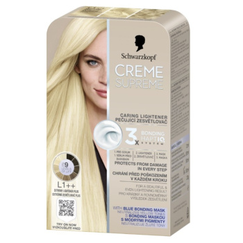 Schwarzkopf Creme Supreme barva na vlasy L1++ Etrémní zesvětlovač plus 60 ml