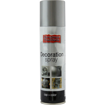Chritsmas Traditions Deco stříbrný dekorační sprej 150 ml