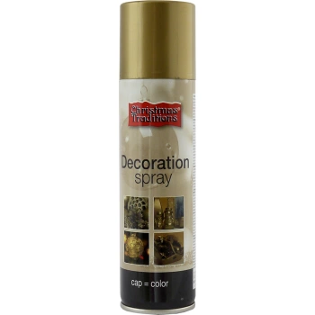 Christmas Traditions Deco dekorační zlatý sprej 150 ml