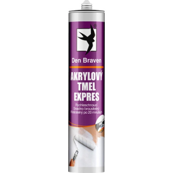 D.BRAVEN AKRYLOVÝ TMEL EXPRES      BÍLÝ 280 ML