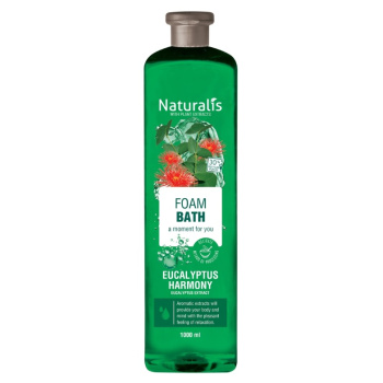 Naturalis pěnivá koupel - Eucalyptus Harmony 1000 ml
