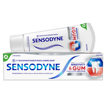 Sensodyne Sensitivity & Gum Whitening zubní pasta 75 ml
