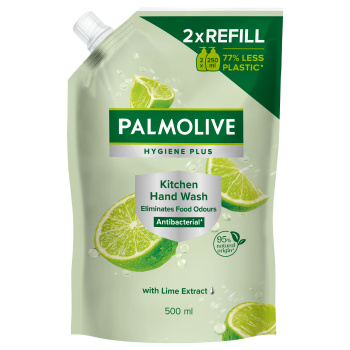 Palmolive Hygiene Plus Kitchen antibakteriální tekuté mýdlo náhradní náplň 500 ml