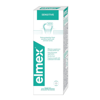 Elmex Sensitive Plus ústní voda 400 ml