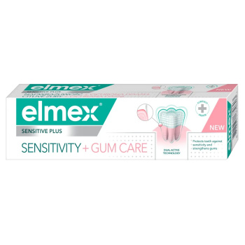 Elmex Sensitive Plus Sensitivity + Gum Care zubní pasta 75 ml