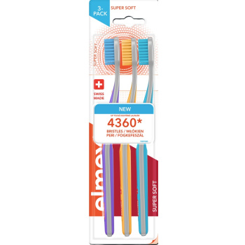 Elmex Supersoft 3-pack zubní karáček