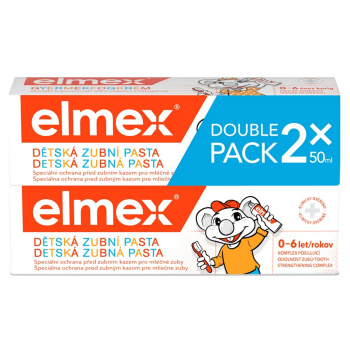 Elmex dětská zubní pasta 2x50 ml