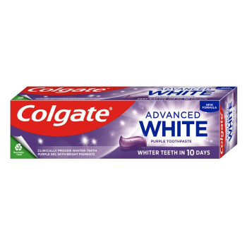 Colgate Advanced White Purple zubní pasta 75 ml