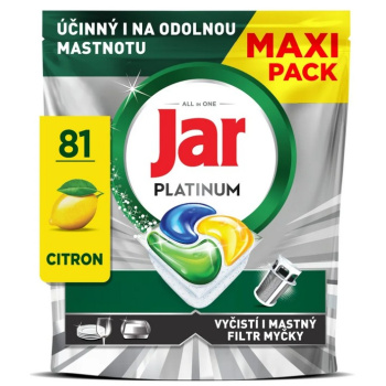 Jar Platinum tablety do myčky, 81 ks