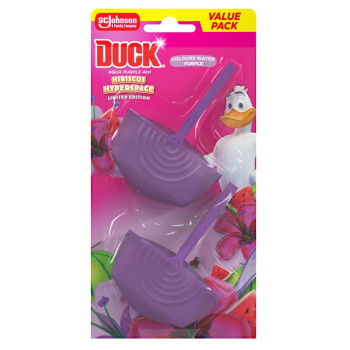 Duck Aqua 4v1 Purple Hyperspace WC závěs duopack 2x36 ml