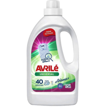 Avrilé Universal prací gel univerzální, 40 praní 1,5 l
