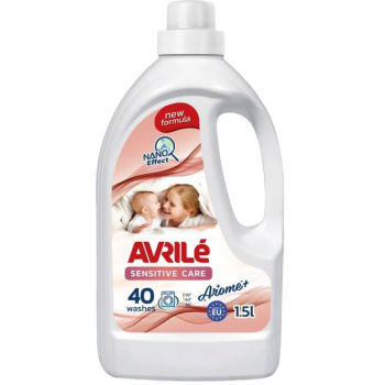 Avrilé Sensitive Care prací gel pro citlivou pokožku, 40 praní 1,5 l