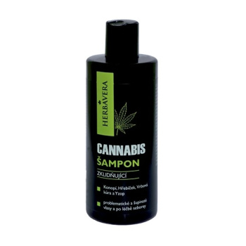 Herbavera Cannabis zklidňující šampon, 300 ml