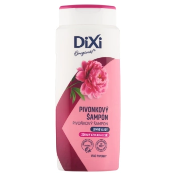 Dixi šampon s pivoňkou na jemné vlasy, 400 ml