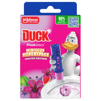 Duck WC blok Fresh Discs Hibiscus Hyperspace, 36 ml