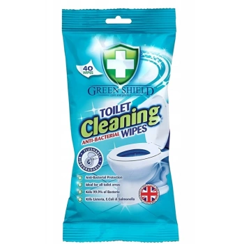 Green Shield antibakteriální ubrousky na WC, 40 ks