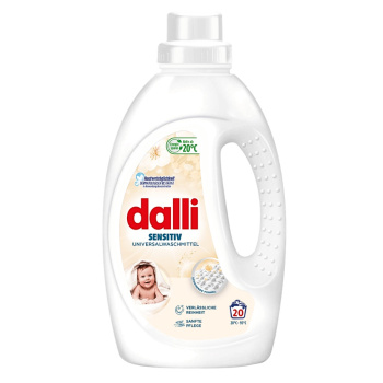 Dalli Sensitiv prací gel, 20 praní, 1,1 l