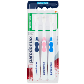 Parodontax Interdental Extra Soft zubní kartáčky pro mezizubní péči, tripack