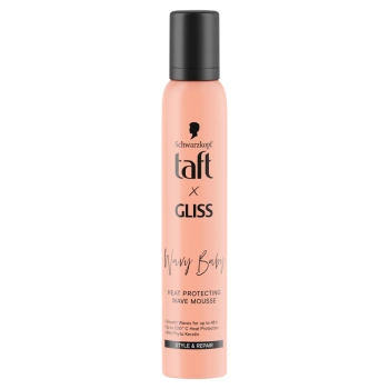 Taft x Gliss Wavy Baby pěna na vlasy, 200 ml