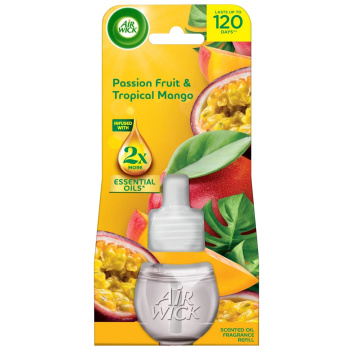 Air Wick Electric náhradní náplň do elektrického osvěžovače Maracuja & Tropické mango, 19 ml