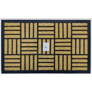 Tidy Home Rohož guma a kokos obdelník 45 × 75 cm