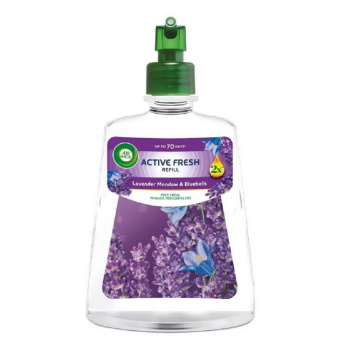Air Wick Active Fresh náhradní náplň Levandulová louka & Modré květy, 228 ml