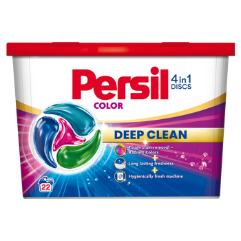 Persil prací kapsle Discs 4v1 Deep Clean Color 22 dávek