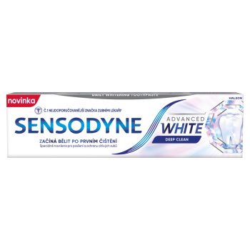 Sensodyne Advanced White zubní pasta pro citlivé zuby, 75 ml