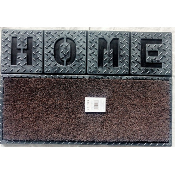 Tidy Home Rohož guma & kokos HomeSteel 40 × 60 × 2,3 cm