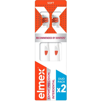Elmex Expert Precision Interdental zubní kartáčky pro mezizubní péči, 2 ks