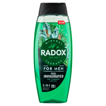 Radox Feel Invigorated 2v1 sprchový gel a šampon pro muže 400 ml