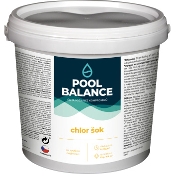 Chlór šok POOL Balance 2,2 Kg