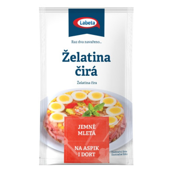 Labeta želatina čirá, 20 g