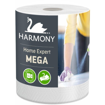 Harmony Home Expert Mega 2 vrstvé Kuchyňské utěrky, 97 m, 1 role