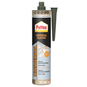 PATTEX Univerzální silikon, transparentní, 280 ml
