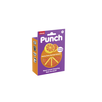 Vileda Punch houba na nádobí s vůní pomeranče, 1 kus