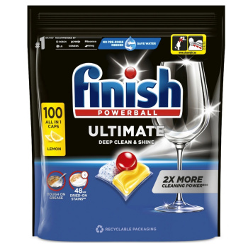 Finish Ultimate All in 1 Lemon tablety do myčky, 100 ks