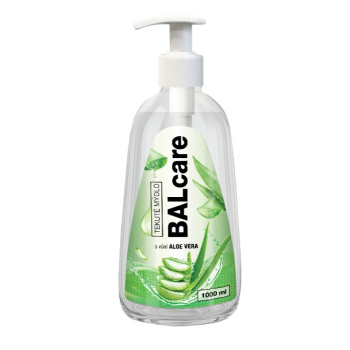 Balcare Aloe vera tekuté mýdlo s dávkovačem 1 l