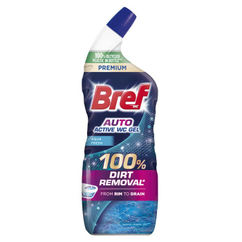 Bref WC čistič Power Gel Aqua Fresh 750 ml