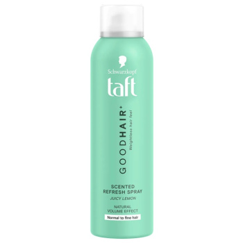 Taft Good Hair sprej na jemné vlasy s vůní šťavnatého citronu 150 ml