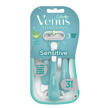 Gillette Venus Extra Comfort Sensitive jednorázová holítka, 3 ks
