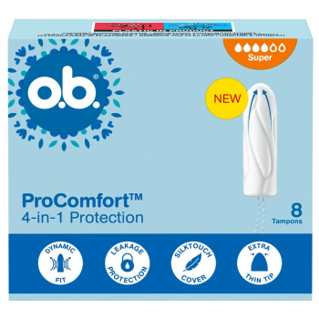 O.B. ProComfort tampony super 8 kusů