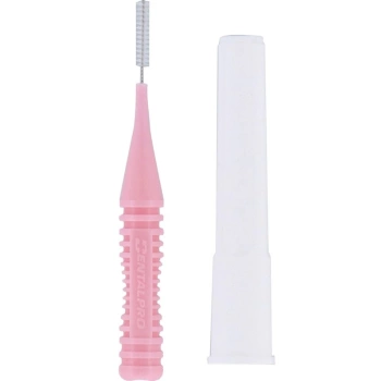 DentalPro mezizubní kartáček rovný 0,6 mm růžový, 10 kusů